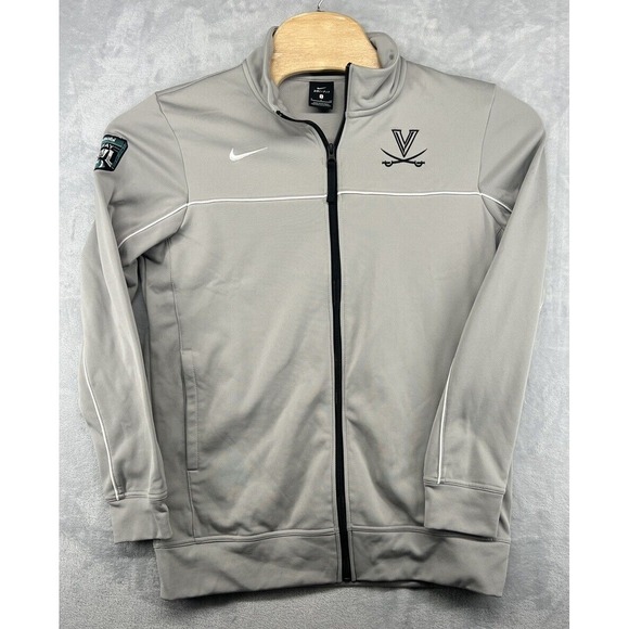 Nike Other - Nike Dri-Fit Virginia UVA Cavaliers‎ Team Issued Wasabi Bowl Game Gray Jacket S